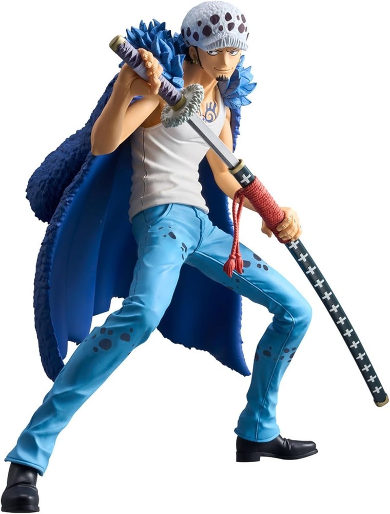 Banpresto - One Piece -  Trafalgar Law Grandista Figure AUTHENTIC!!!