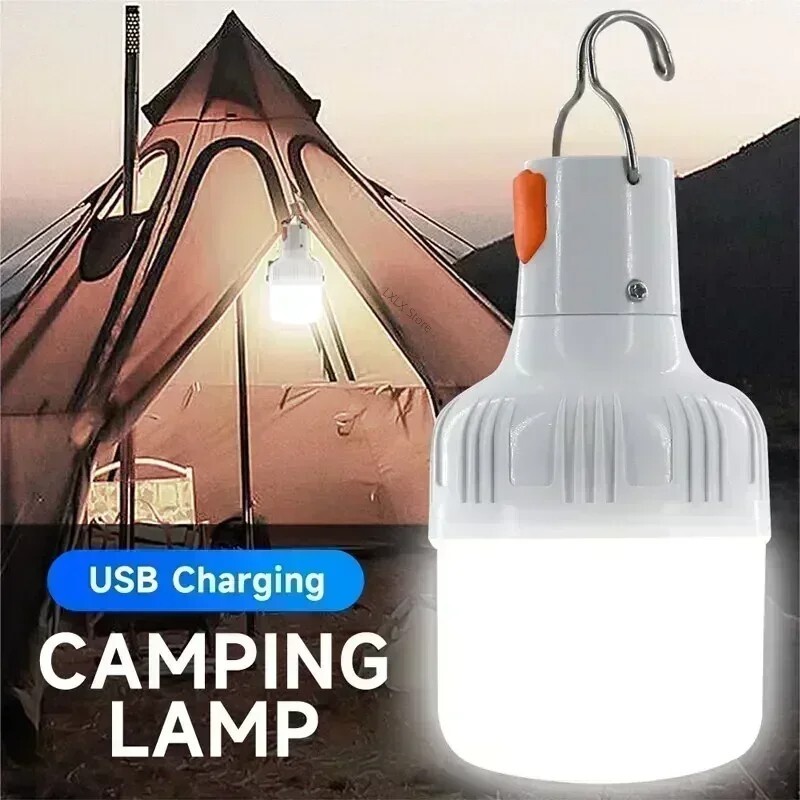30W USB Rechargeable LED Lantern – Portable Emergency Camping Light