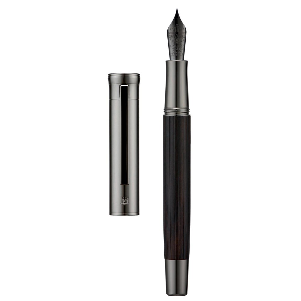 HONG DIAN 1866 Fountain Pen, Extra Fine Soft Nib with Chinese Knot Carving, E...
