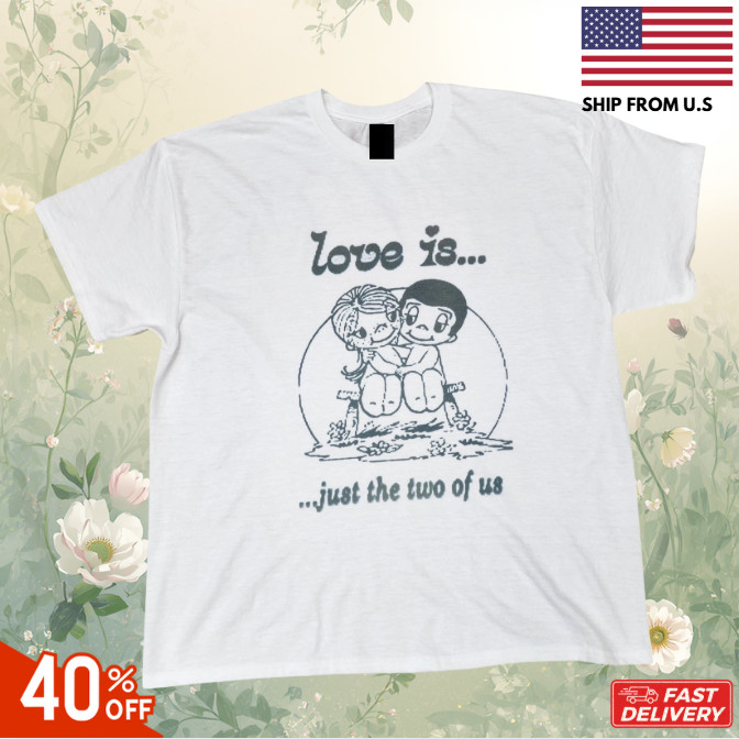 1972 Kim Casali LOVE IS Men White T-shirt. . . Night Light Comic L.A. Soft Style