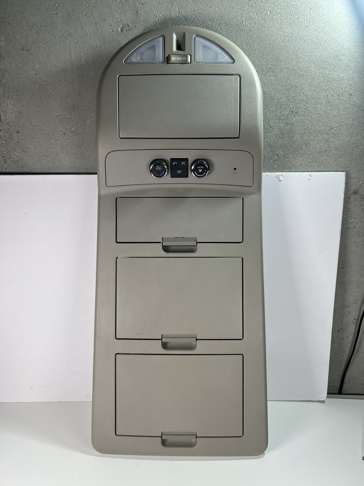 04-12 NISSAN ARMADA TITAN QX56 Overhead Roof Console Map Dome Light Storage OEM