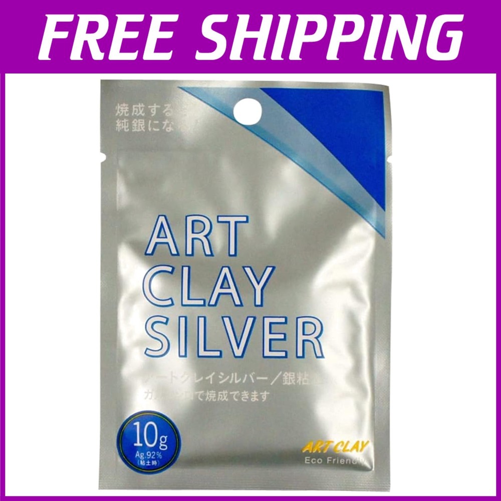 High-Quality 0.4 oz Silver Modeling Clay - Safe for Crafting and Jewelry Making