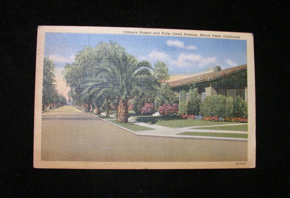 1943 Postcard Linen 