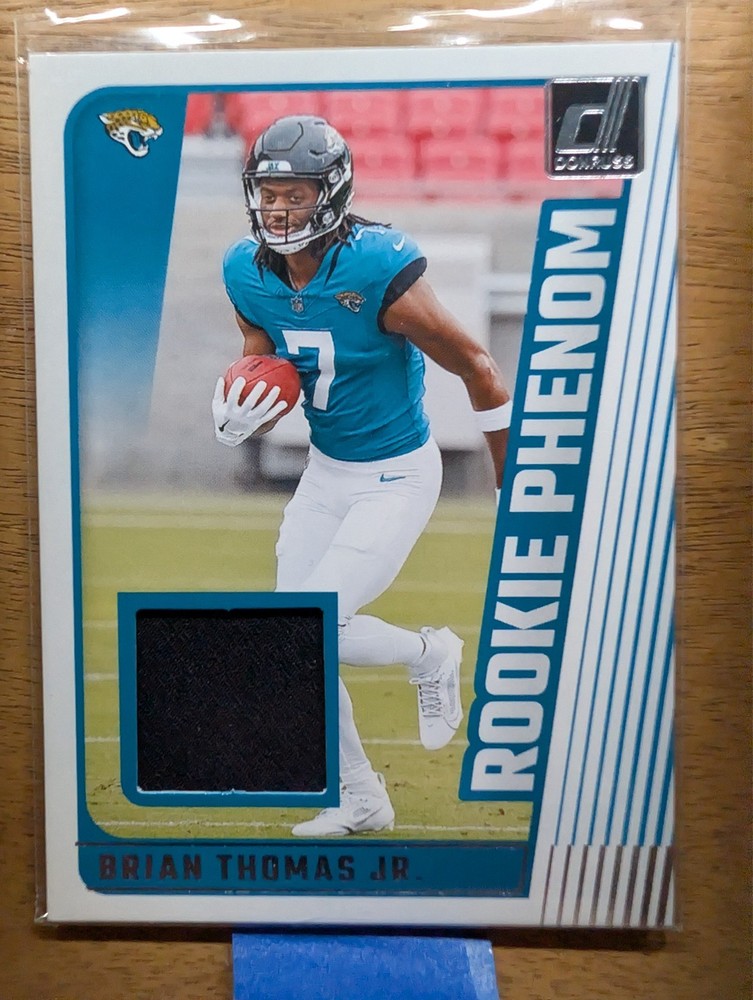 2024 Panini Donruss - Rookie Phenom Jerseys Brian Thomas Jr. #RPJ-BTJ (MEM, RC)