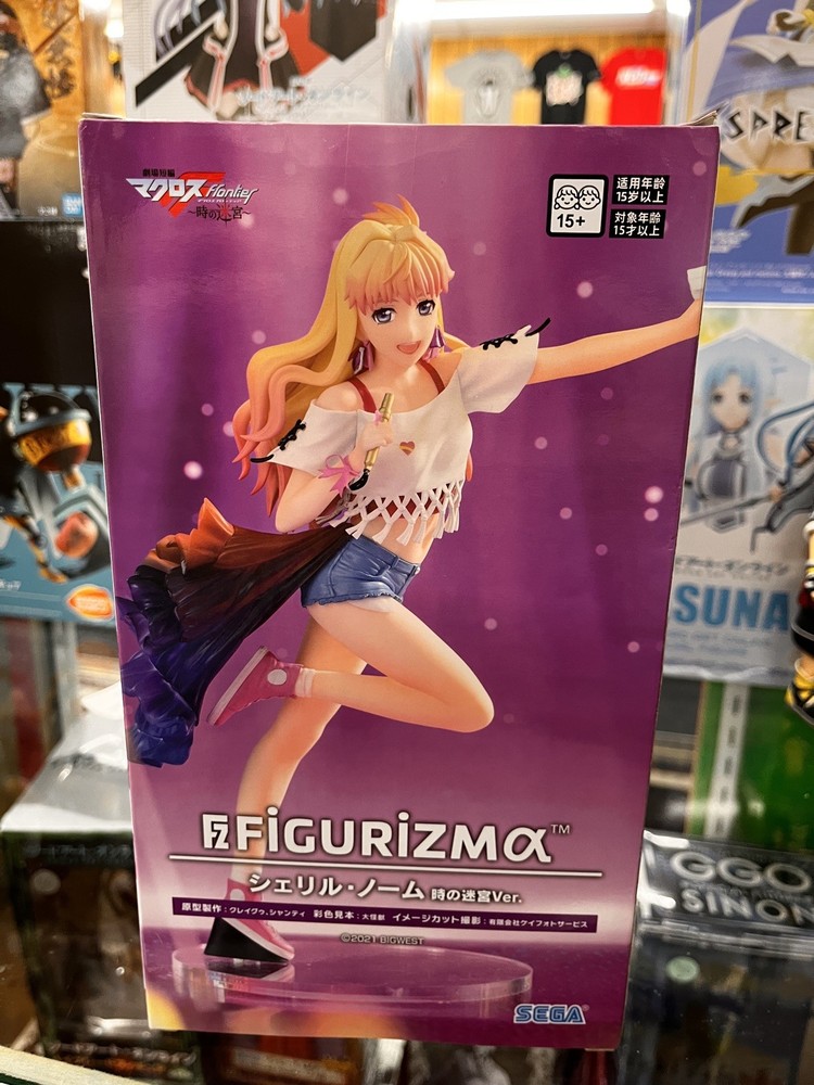 SEGA Macross Frontier FIGURIZMa Sheryl Nome Labyrinth of Time Ver Figure Anime