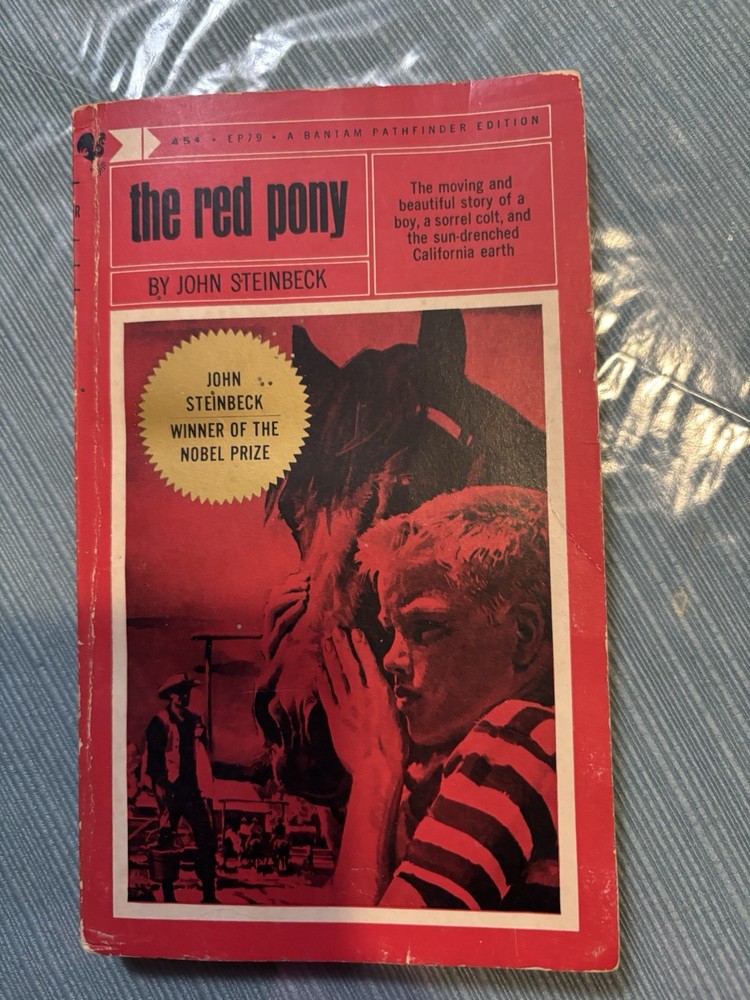 John Steinbeck The Red Pony Bantam Pathfinder Edition Paperback 1963