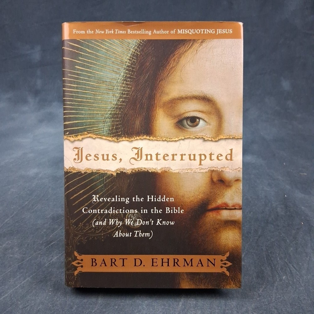 Jesus Interrupted Bart D Ehrman HC VG Biblical Criticism HarperOne New Testament