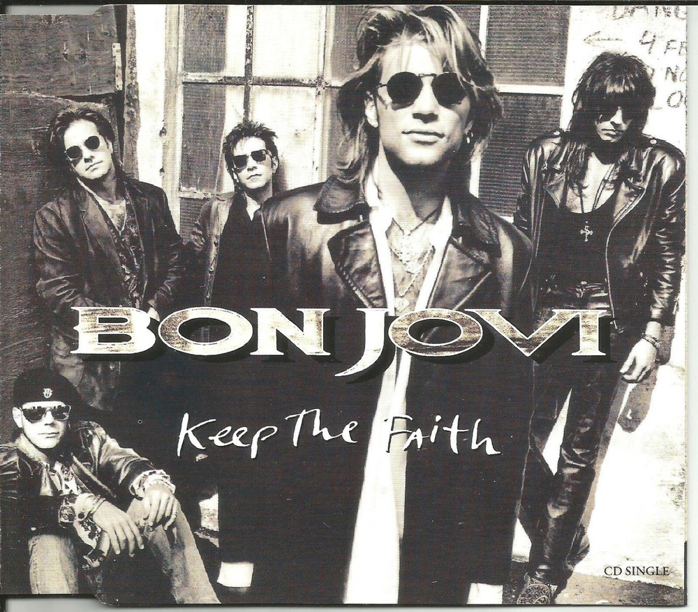 BON JOVI Keep Faith EDIT & UNRELEASED & XMAS 4TRX CD Single SEALED USA seller