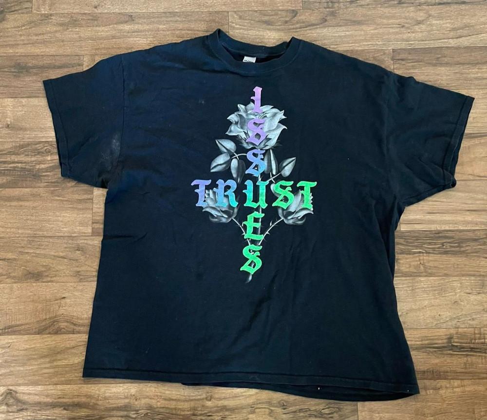 Gilden Men's Graphic Tshirt Black Size 2XL