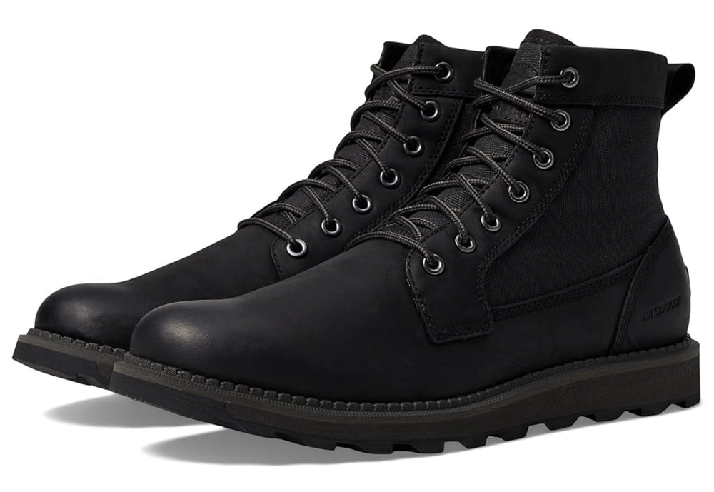 NEW Sorel Madson II Field Waterproof Boots Men's 13 Jet Black