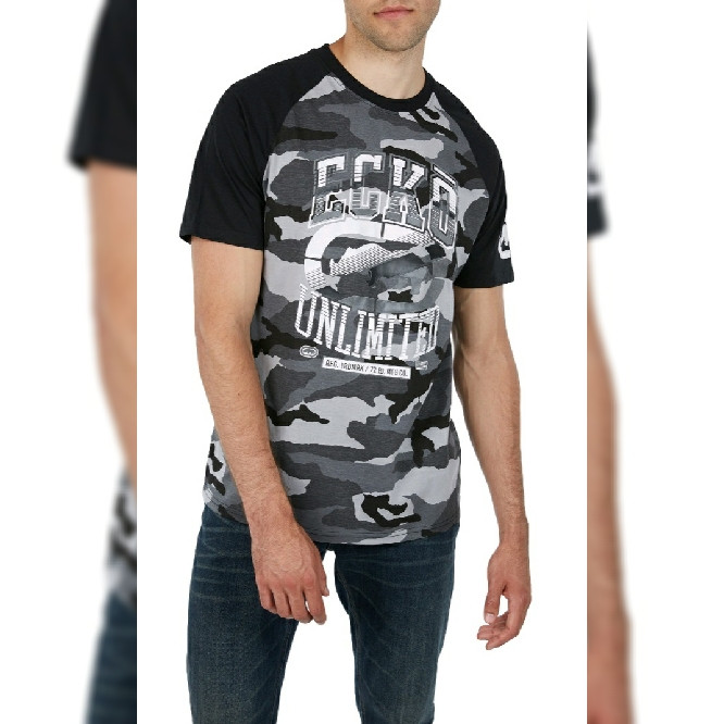 Ecko Unltd  Tshirt Men's Short Sleeve Crew Neck Size M Black Ecko Logo
