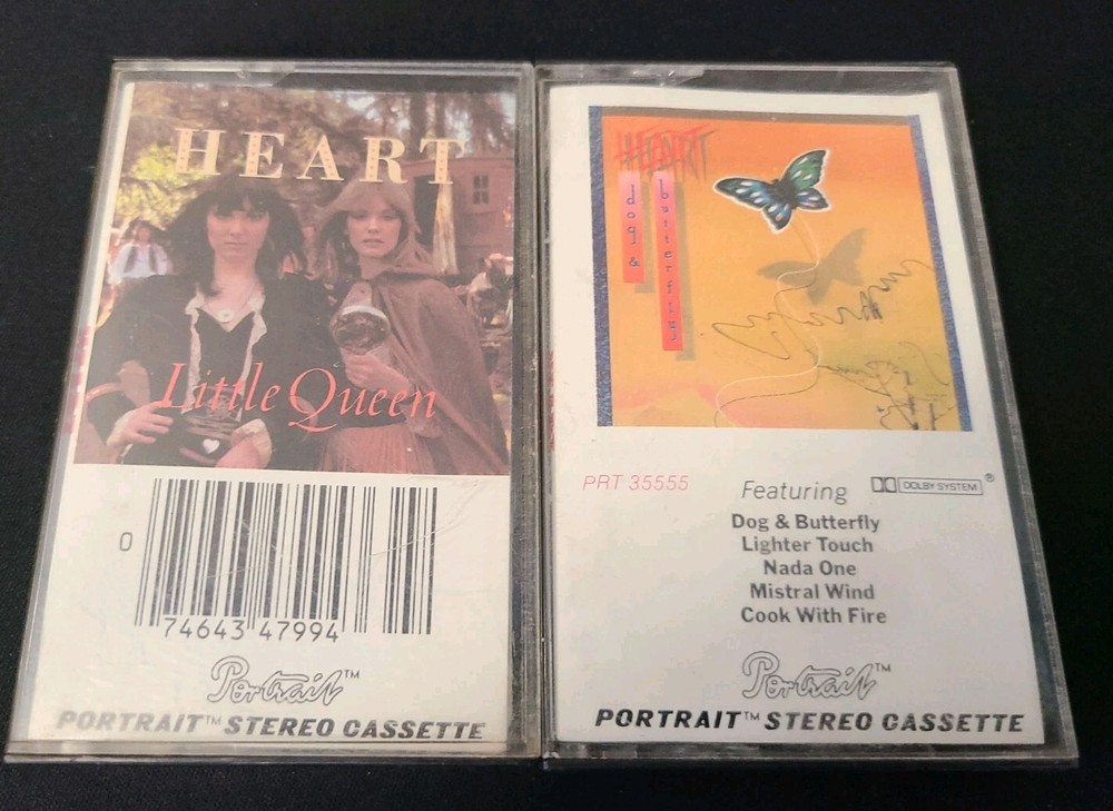 HEART Little Queen + Dog & Butterfly Cassette Tape