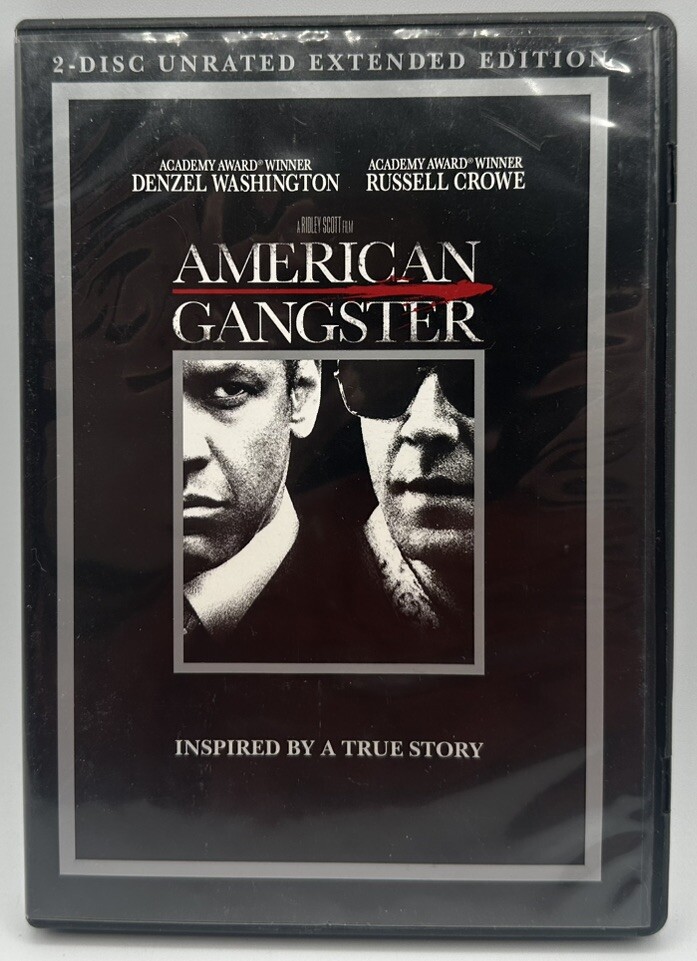 American Gangster DVD Widescreen 2-Disc Denzel Washington Russell Crowe 2008