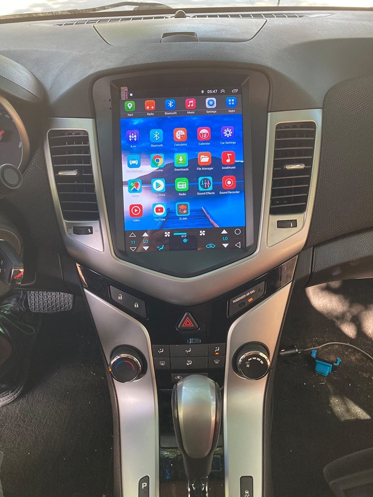 CAR APPLE CARPLAY RADIO FOR CHEVY CRUZE 2009-2015 ANDROID 13 GPS STEREO 4+64GB