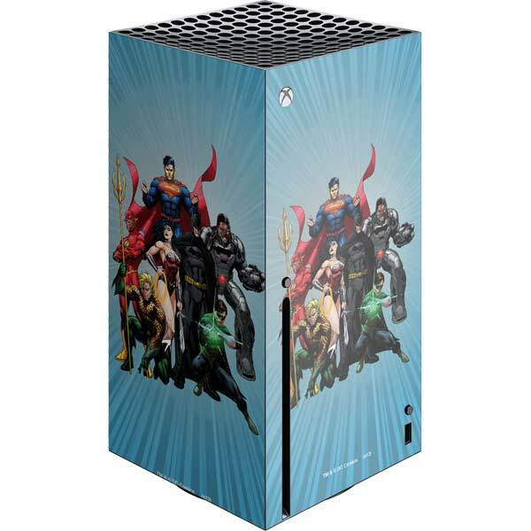 DC Comics Justice League Xbox Series X Console Skin - Justice League New 52