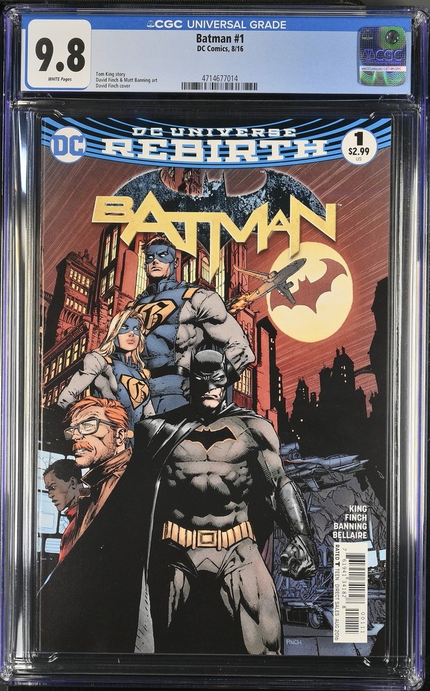 Batman 1 CGC 9.8