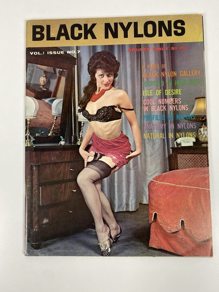 Black Nylons Pinup Magazine Vol 1 No 7 ~ RARE ~
