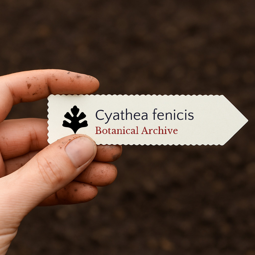 Cyathea fenicis | Iraya Tree Fern | 100 SEEDS - Iraya tree fern | Cyathea tree f