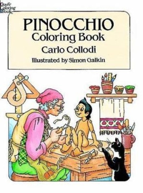 Pinocchio Coloring Book Paperback Carlo CollodiFree US Delivery | ISBN:0486280039