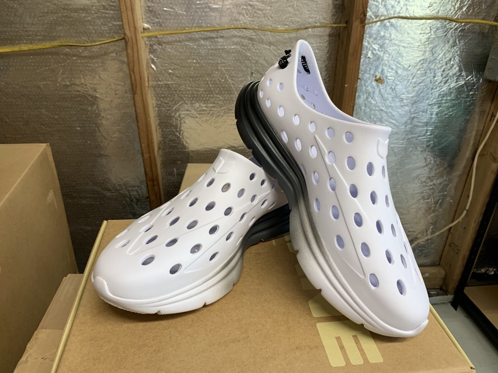 *Rare* Kane Footwear Recovery Comfy Shoe Whiteout Fade Men's size 11 Women's 13