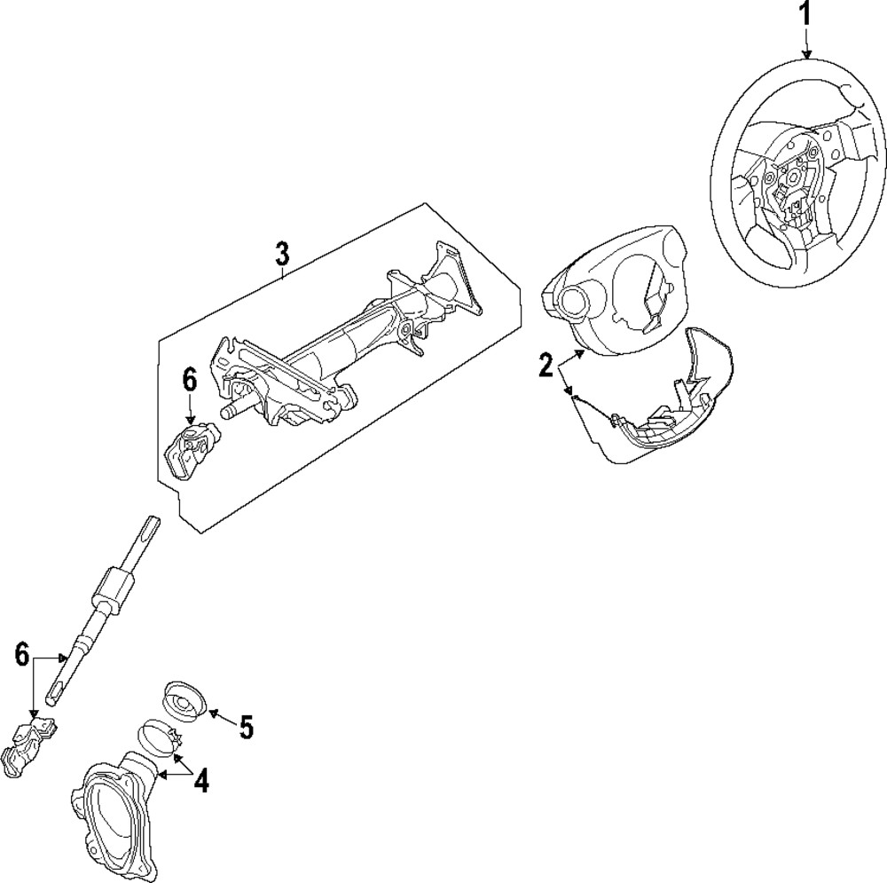 Genuine Nissan Steering Wheel 48430-9DL0ANew OEM NISSAN Part QTY 1(Please Provide VIN)