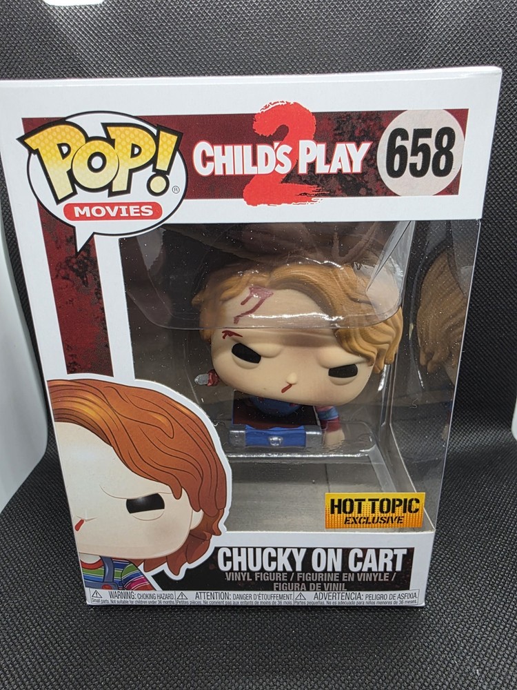 Funko Pop! Movies Child’s Play 2 Chucky on Cart #658 Hot Topic Exclusive