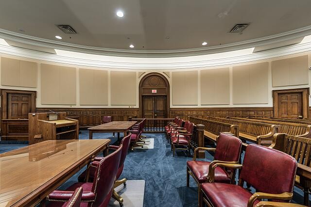 Photo:London Kentucky Federal Courthouse Courtroom 2010s Interior Annex