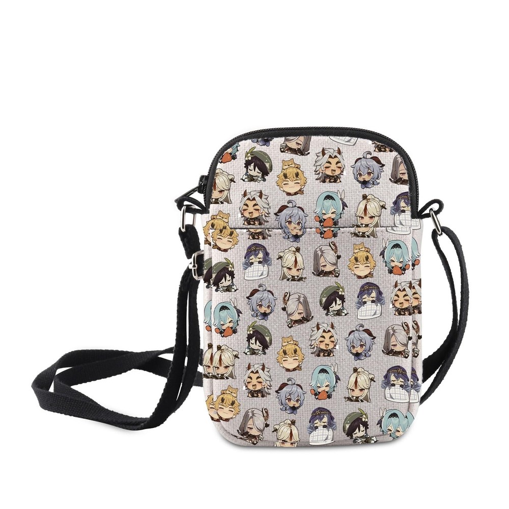 Anime Crossbody Bag for Travel Adventure Game Lovers Gift Idea