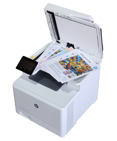 HP Color LaserJet Pro MFP M477FDN All-In-One Laser Printer FULLY FUNCTIONAL!!!