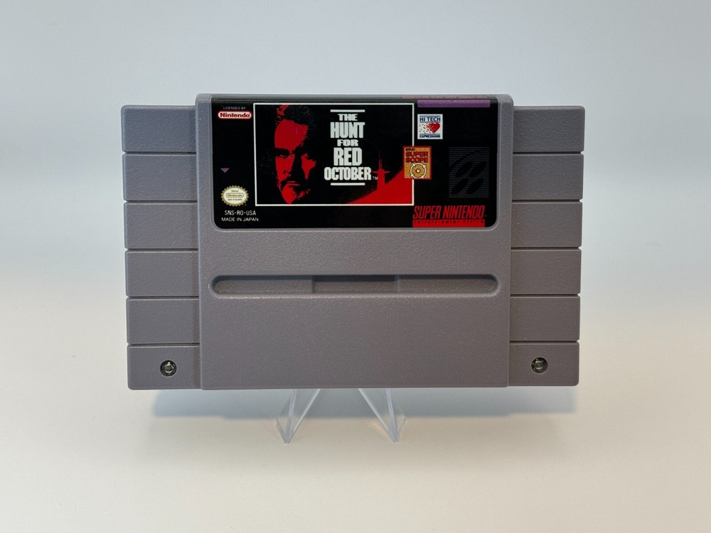 The Hunt for Red October (Super Nintendo, SNES)  - Authentic, Tested (Game only)