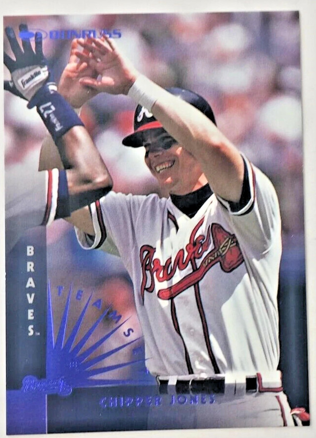 1997 Donruss Team Sets Chipper Jones #18 ATLANTA BRAVES