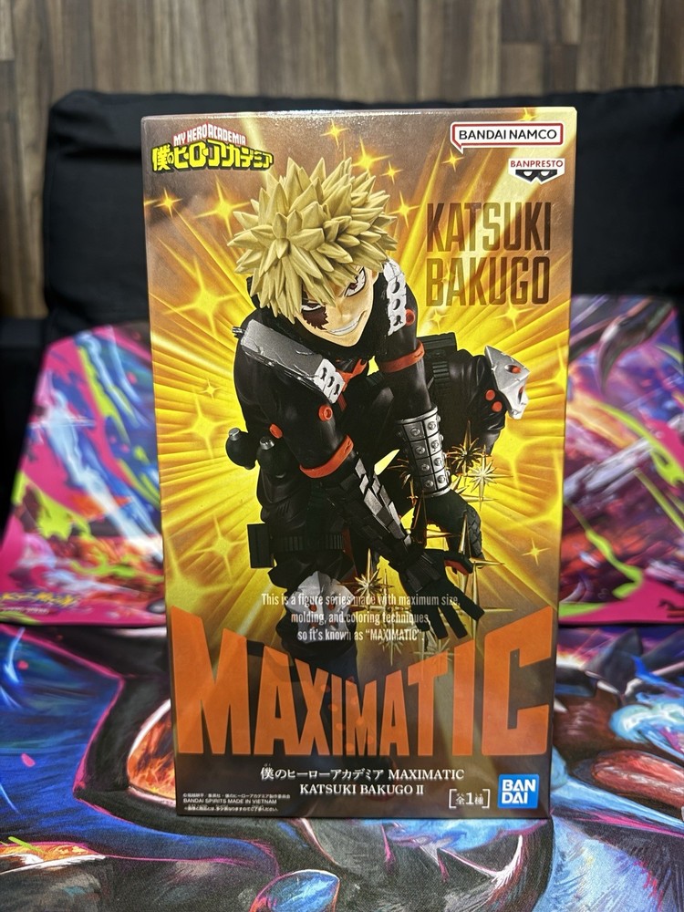 Bandai Spirits Maximatic Katsuki Bakugo II My Hero Academia Anime Figure