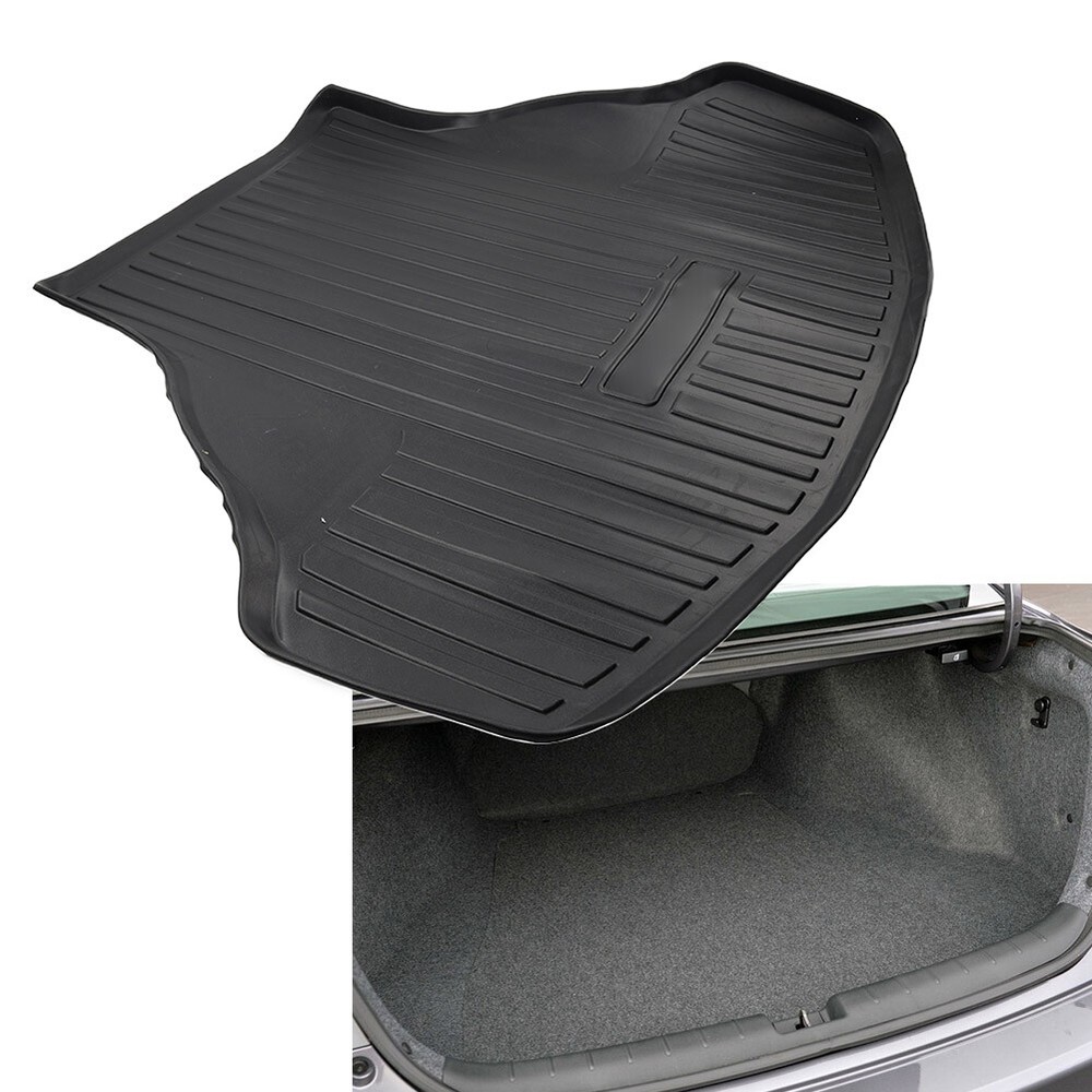 2013-17 Honda Accord Black Rear Trunk Liner Cargo Mat Tray  