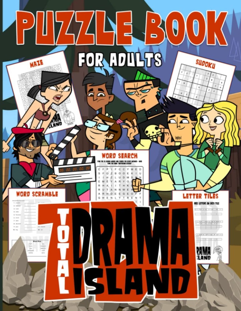 Total Puzzle Book: Exploring Confidence Drama Maze Island Word Scramble Creativi