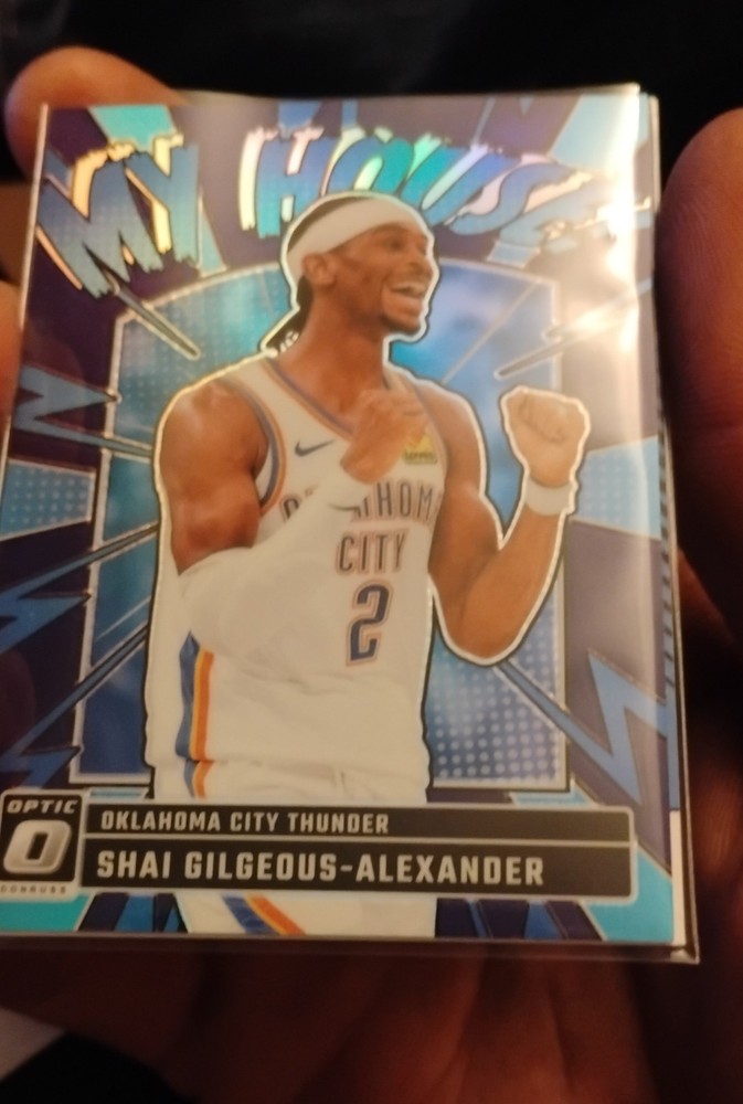 2024-25 Panini Donruss Optic - My House Shai Gilgeous-Alexander #6 Purple Prizm