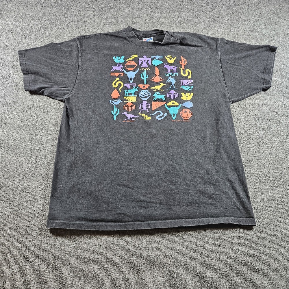 Vintage 1991 Santa Fe Sportswear Graphic T-shirt Made In USA 90s Size XL