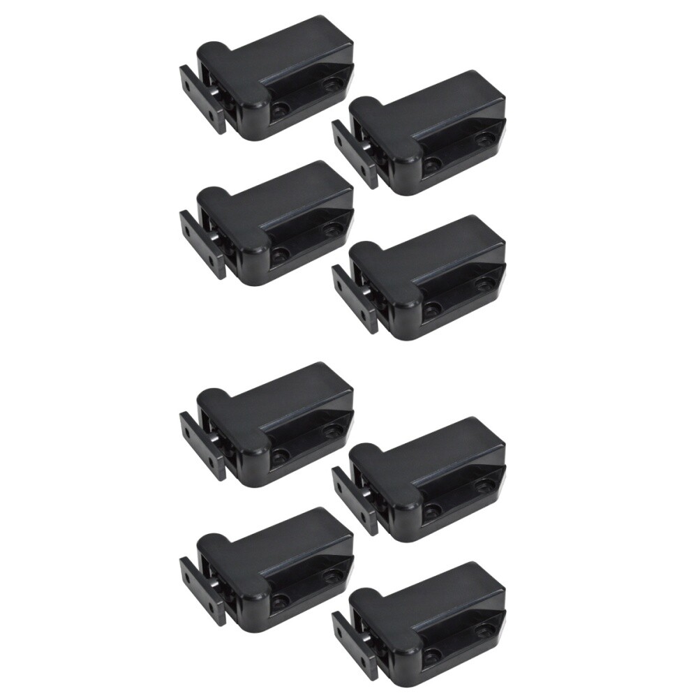 8 Pcs Child Proof Cabinet Latches Black Cabinet Latches Catches