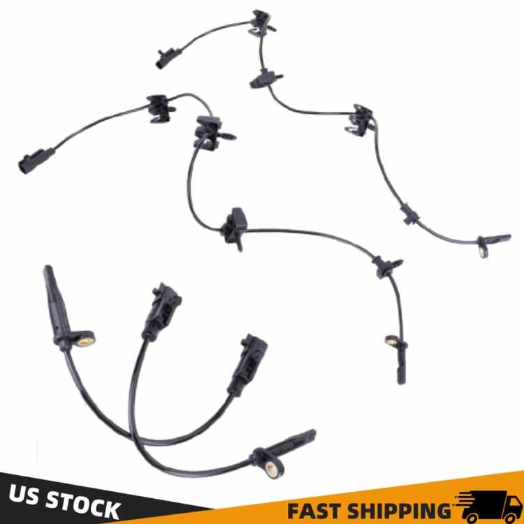 4 X ABS Wheel Speed Sensor Front Rear Left & Right for Cadillac SRX 2010-2016