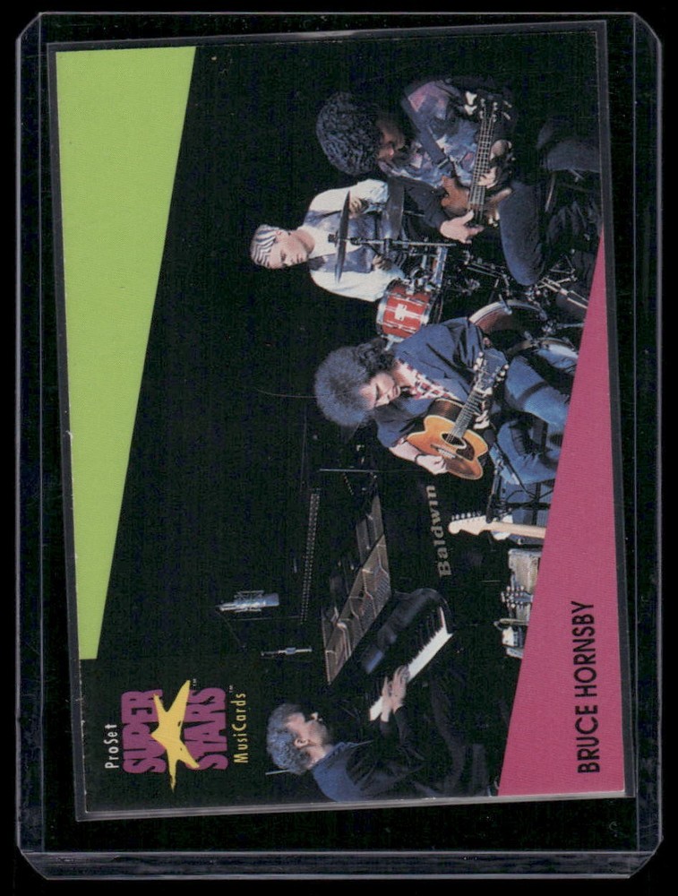 1991 Pro Set Super Stars MusiCards Bruce Hornsby #51