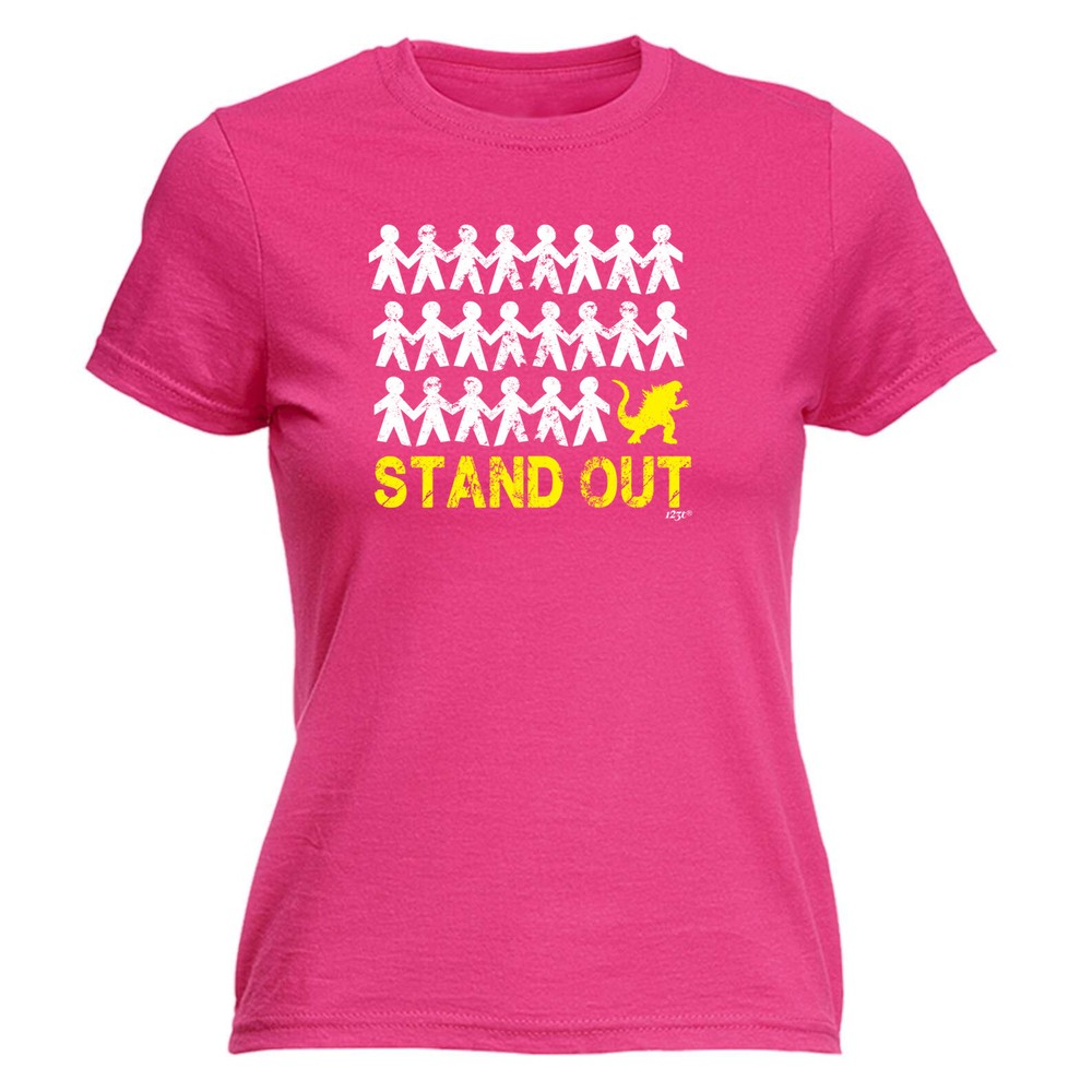 Stand Out Monster - Womens T Shirt Funny T-Shirt Novelty gift tshirt