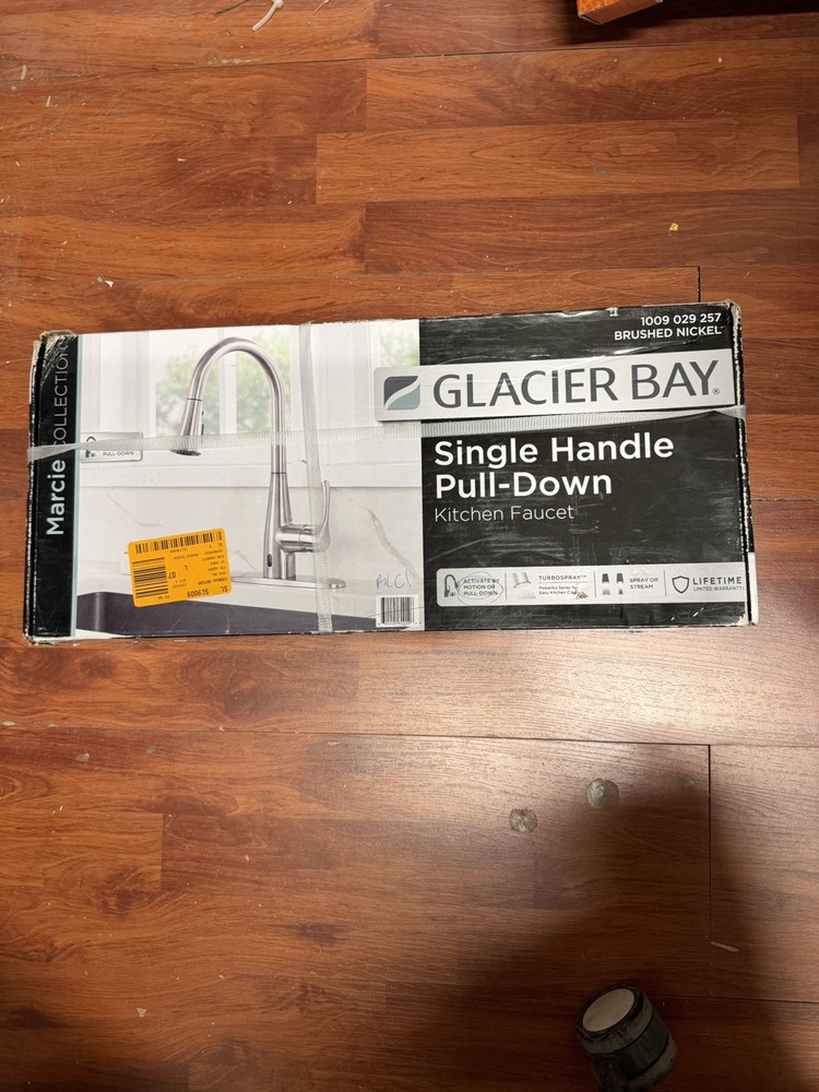 Glacier Bay Marcie Single-Handle Integrated Pull Down Touchless Kitchen Faucet