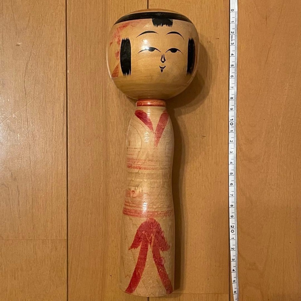 Tokujiro Ishikawa Kokeshi Doll Vintage Collectible Home Decor