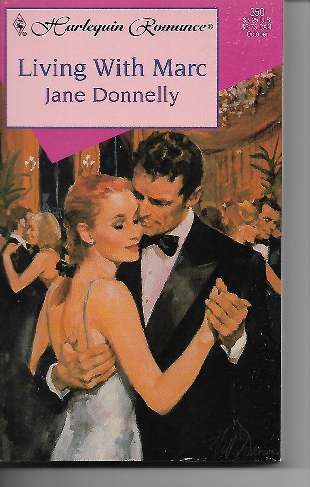 Harlequin Romance: Living With Marc - Jane Donnelly #350