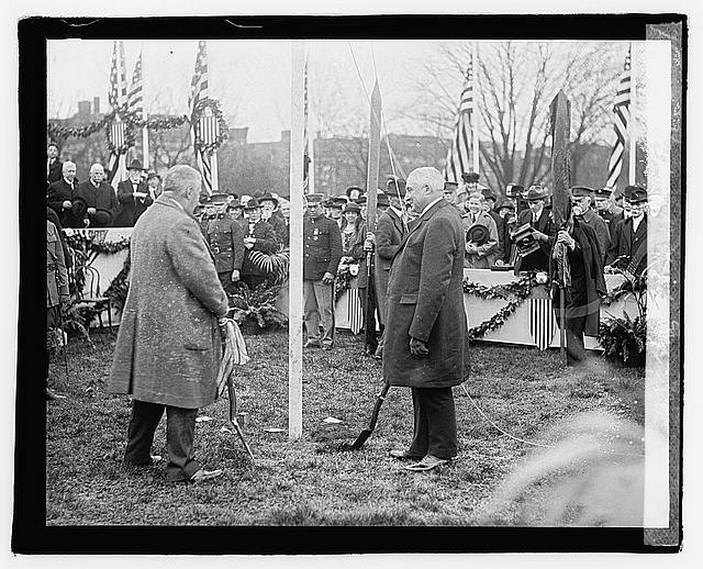 Warren Harding at Meade Memorial,March 1922,President of the United States,1