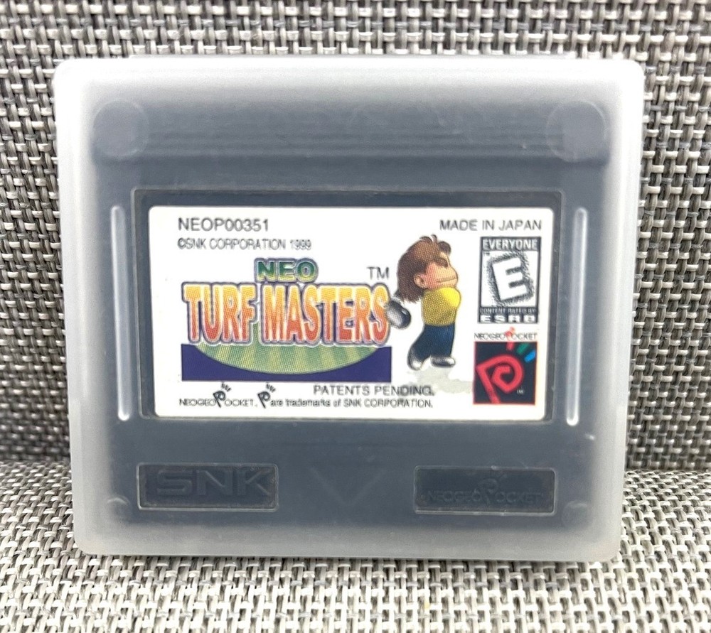 Neo Turf Masters - SNK Neo Geo Pocket Color NGPC US Tested