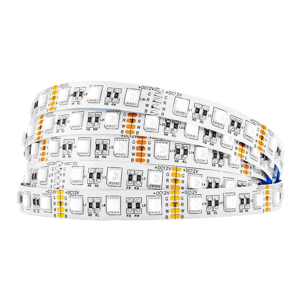 BTF-LIGHTING 5050 RGBW RGB+Cool White(6000K-7000K) 4 Colors in 1 LED 5m 16.4f...