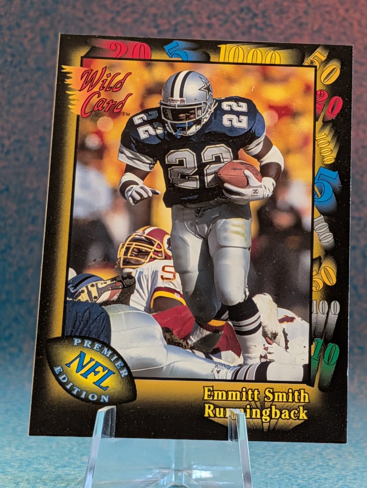 1991 Wild Card #46 Emmitt Smith