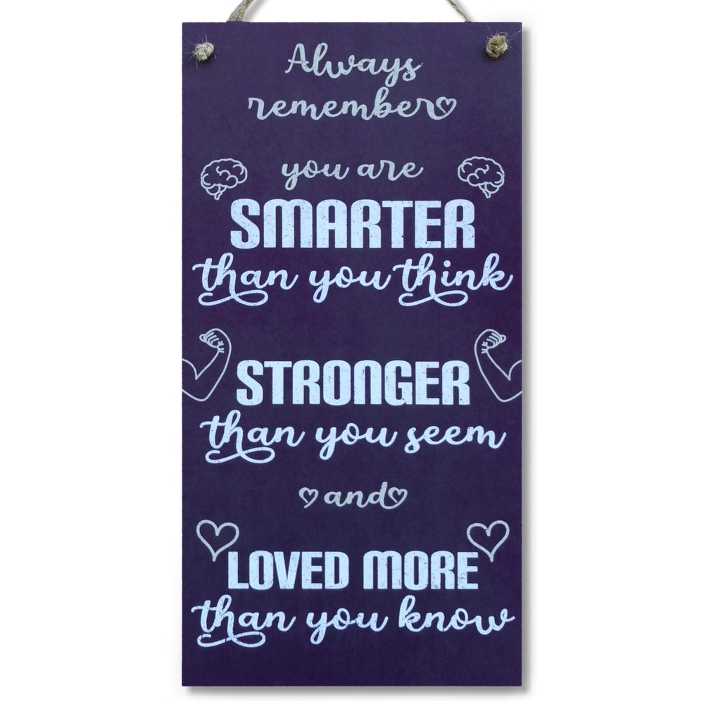 CARISPIBET Always remember | Decorative signs & plaques Inspirational sign Ho...