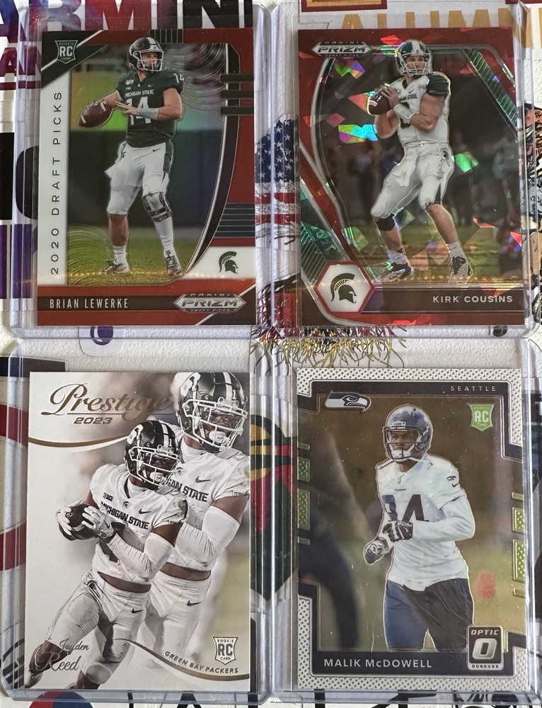 Michigan State Spartans Rookie Lot(4 cards)