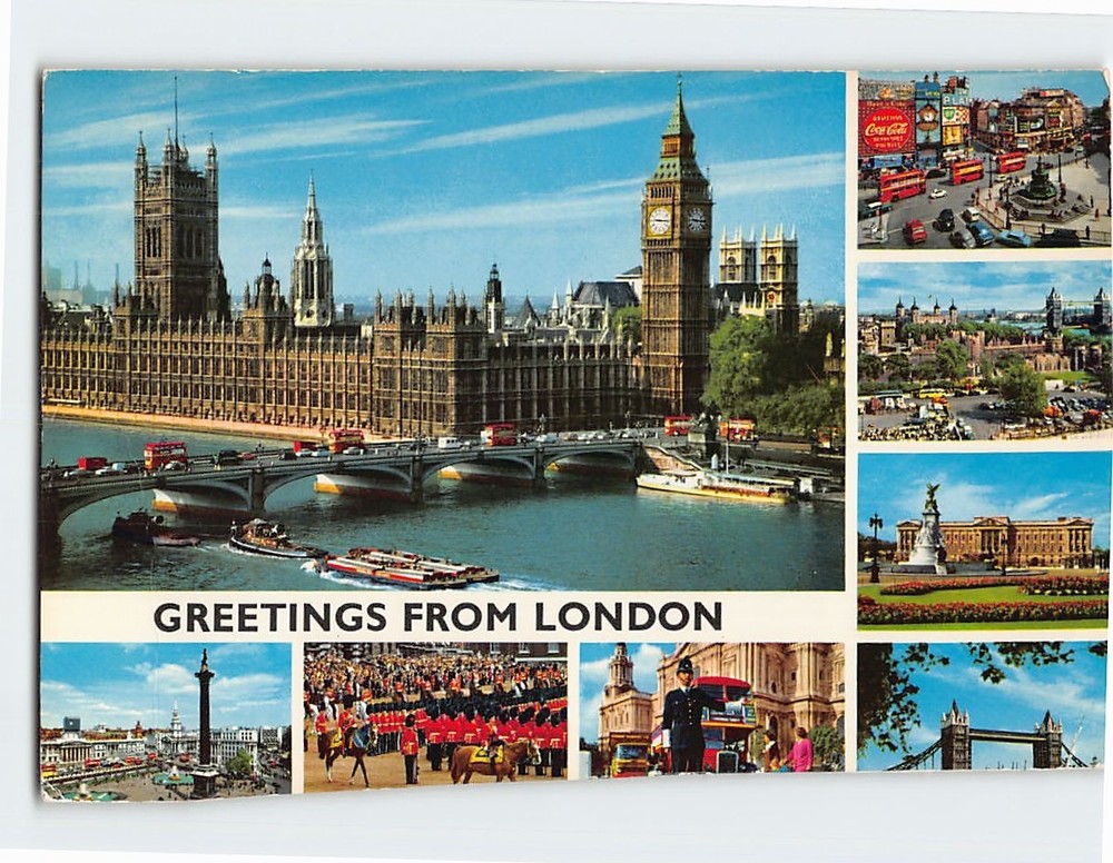 Postcard Scenes & Views London England